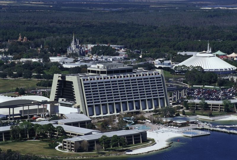 Disney'S Contemporary Resort Lake Buena Vista Exterior photo
