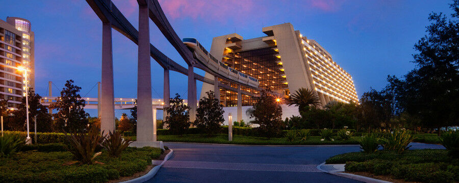 Disney'S Contemporary Resort Lake Buena Vista Exterior photo